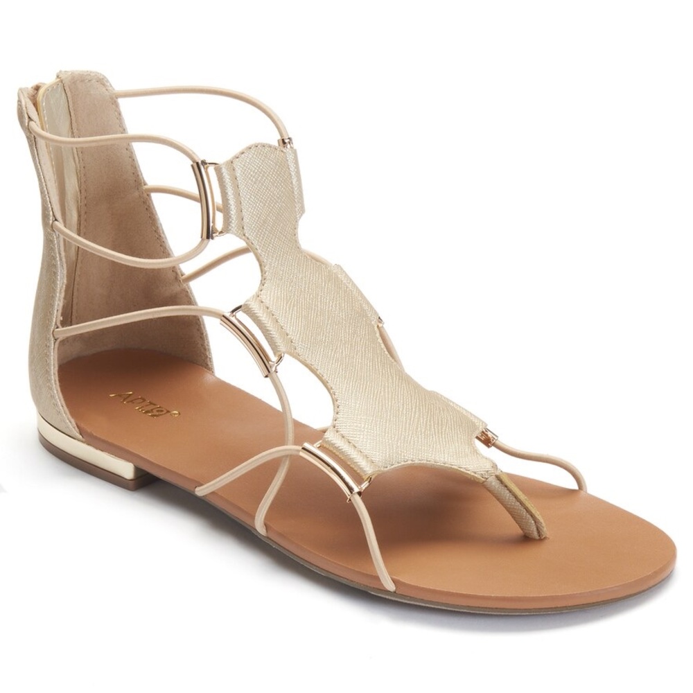 Apt. 9 Gold Gladiator Sandals